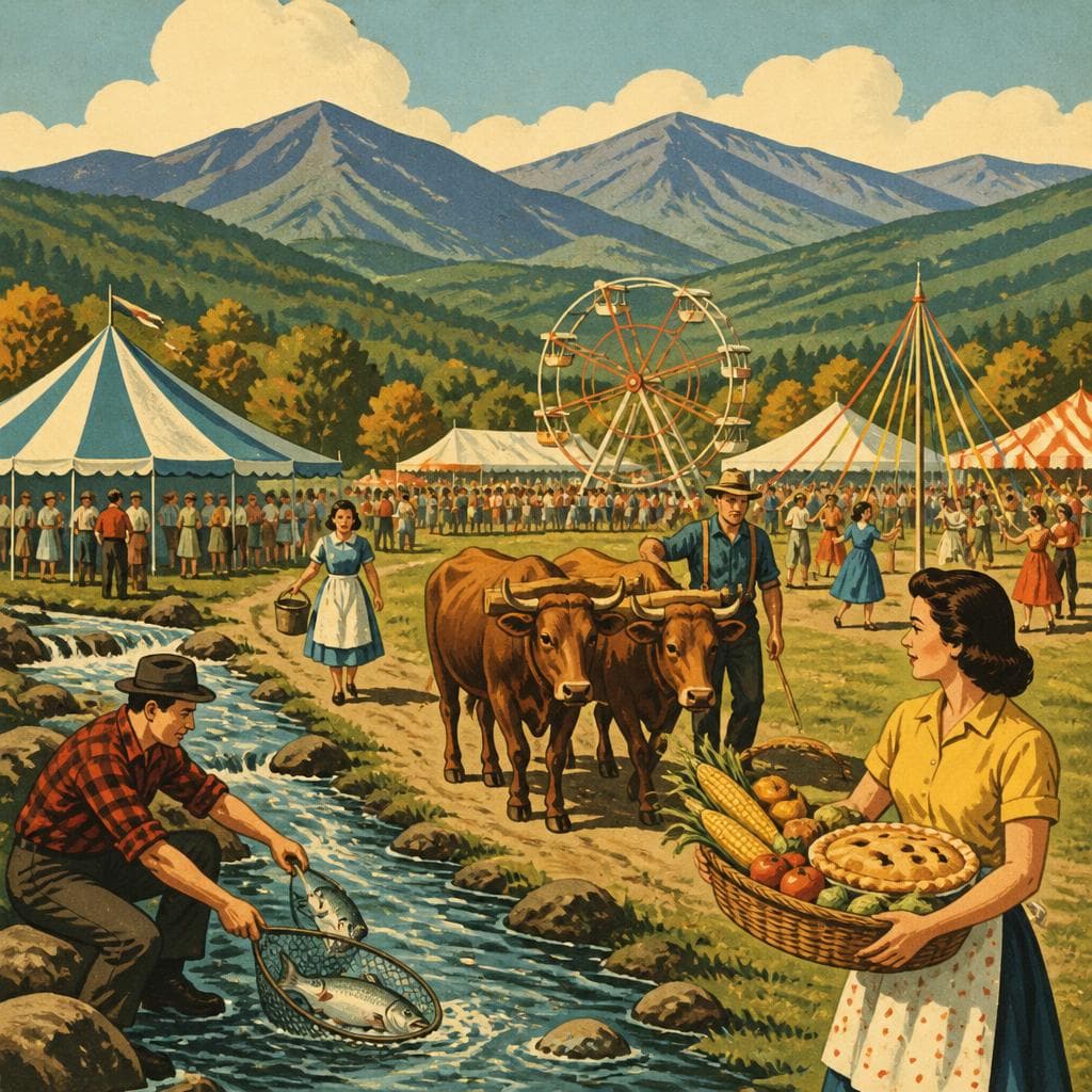 Cover art for Where the Mountains Bring Supper to the Fair