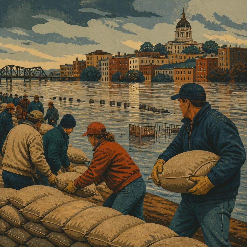 Cover art for When Quincy Faced the River