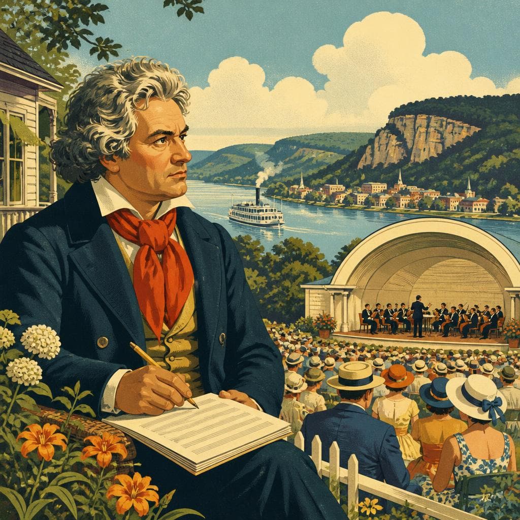 Cover art for How Beethoven Found a Summer Home in Winona