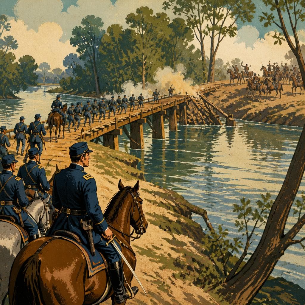 Cover art for The River Crossing That Van Dorn Had to Keep
