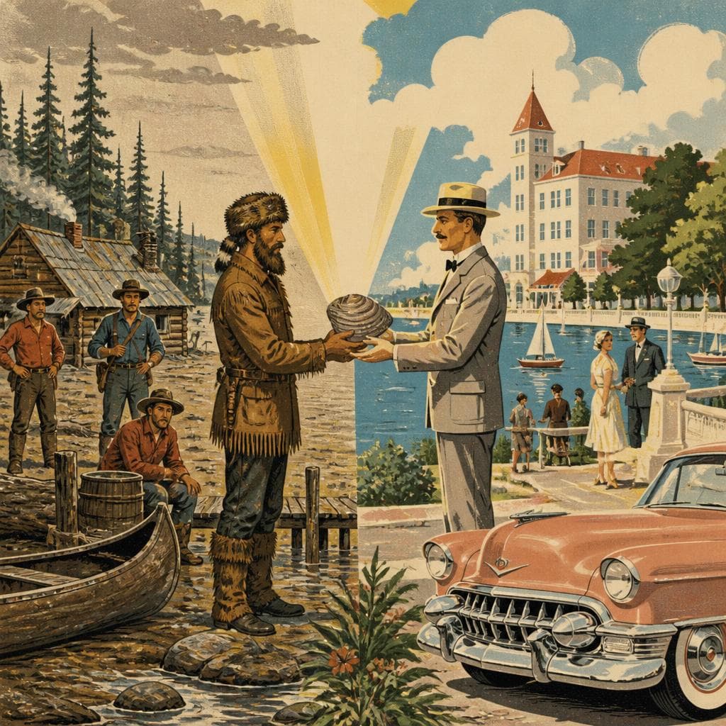 Cover art for How Clam Lake Became Cadillac