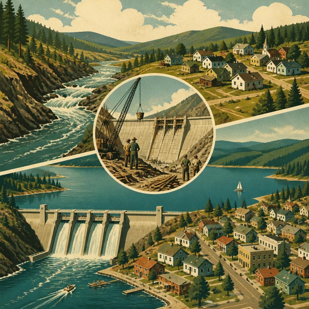 Cover art for The Town Named for the Dam