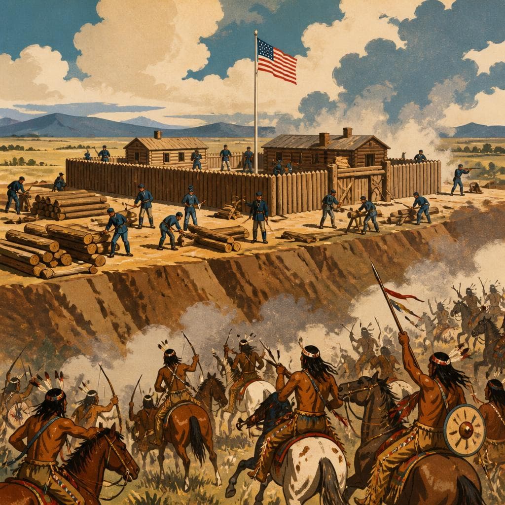 Cover art for A Fort Built Into a War