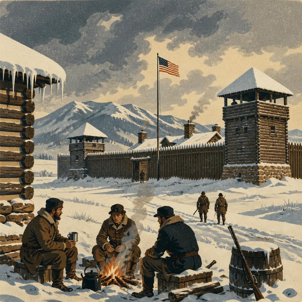 Cover art for Fort Laurens and the Winter That Closed In