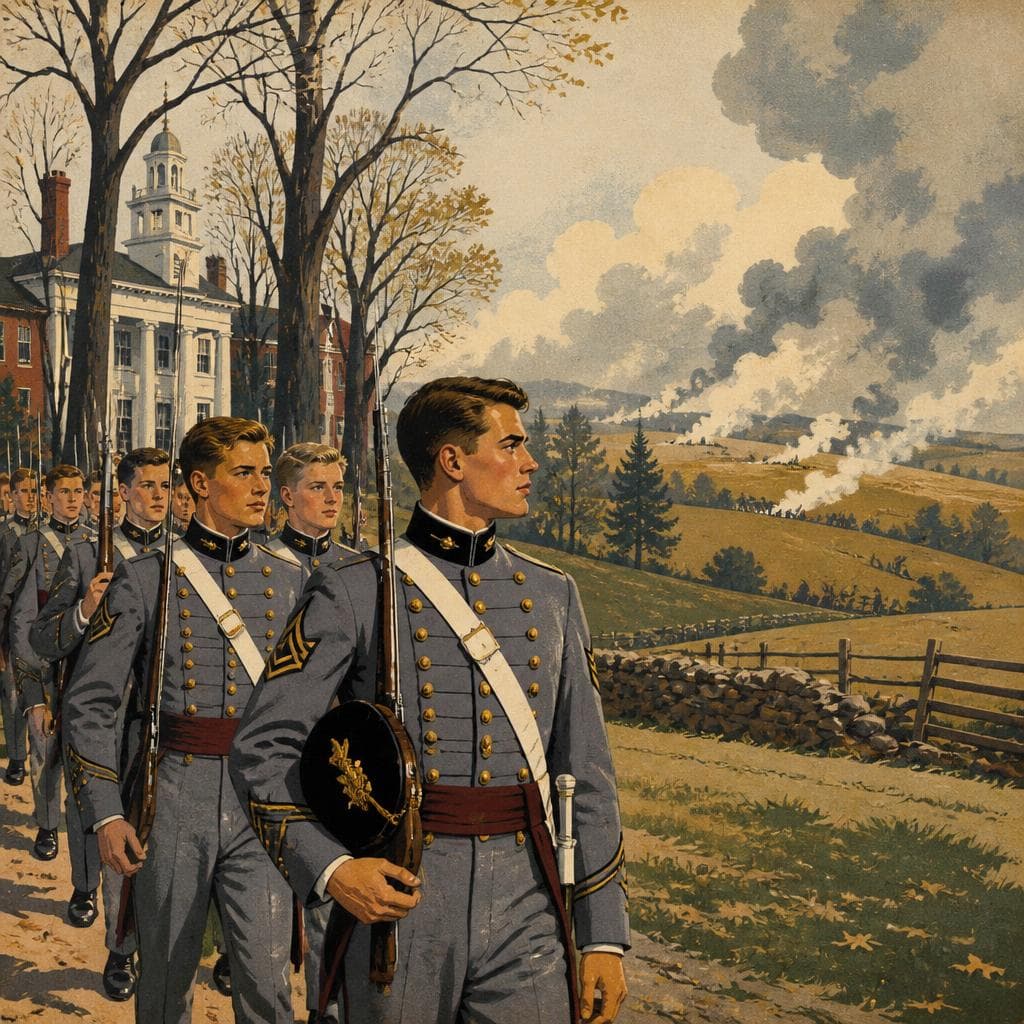 Cover art for When the Cadets Left Lexington
