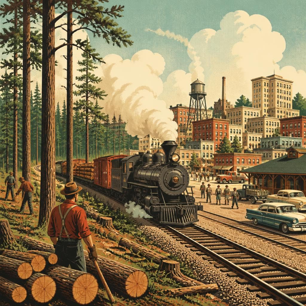 Cover art for Where the Railroad Made Sanford