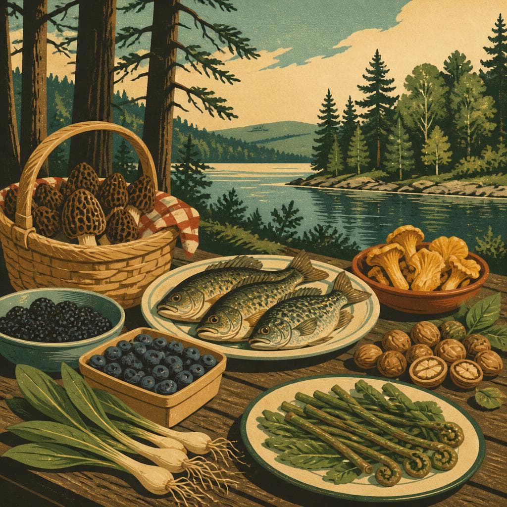 Cover art for What the Woods Put on the Table