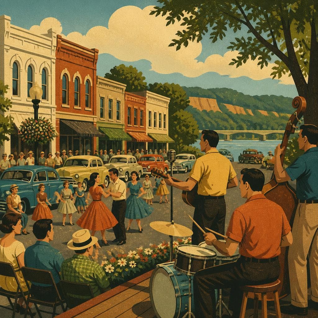 Cover art for When Downtown Iuka Becomes the Stage