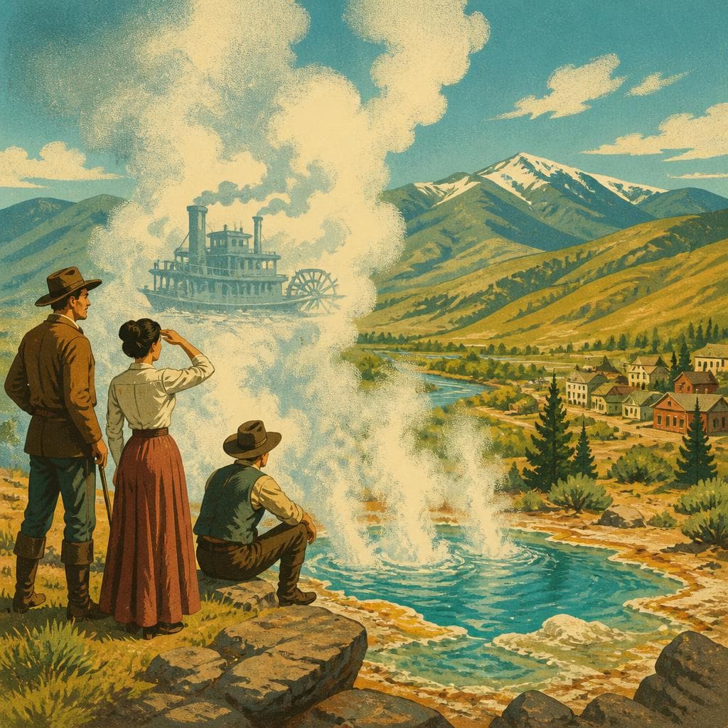Cover art for The Spring That Sounded Like a Boat