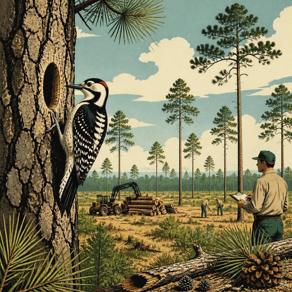 Cover art for Keeping the Pines Open for a Small, Endangered Bird