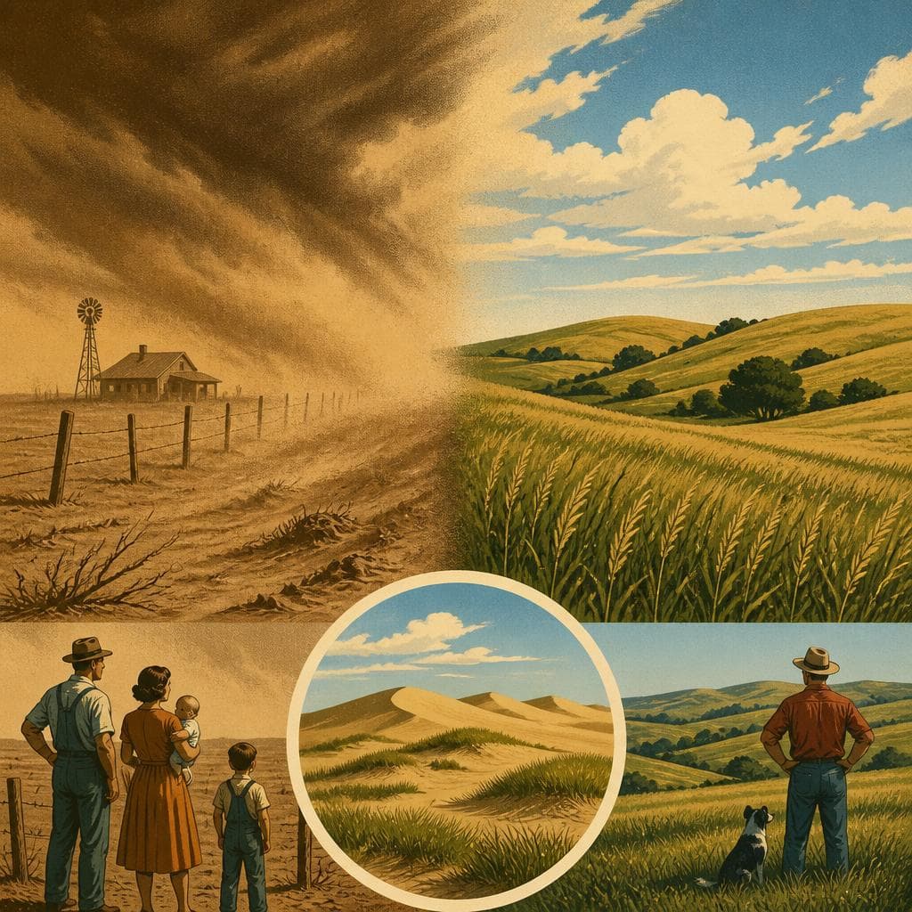Cover art for When Grass Held and Dust Flew