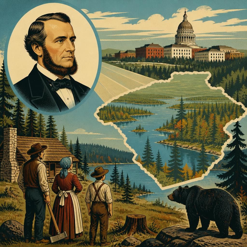 Cover art for Why Washburn County Bears a Faraway Name