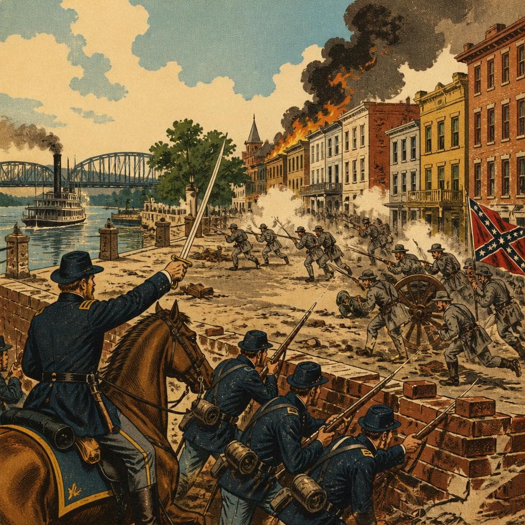 Cover art for When War Reached the Streets of Augusta