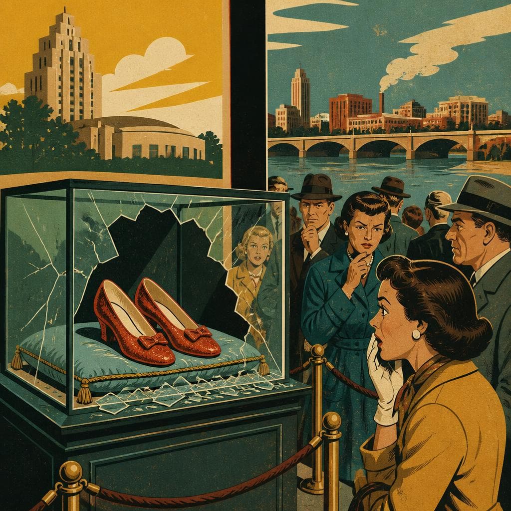 Cover art for When Dorothy’s Slippers Vanished in Grand Rapids