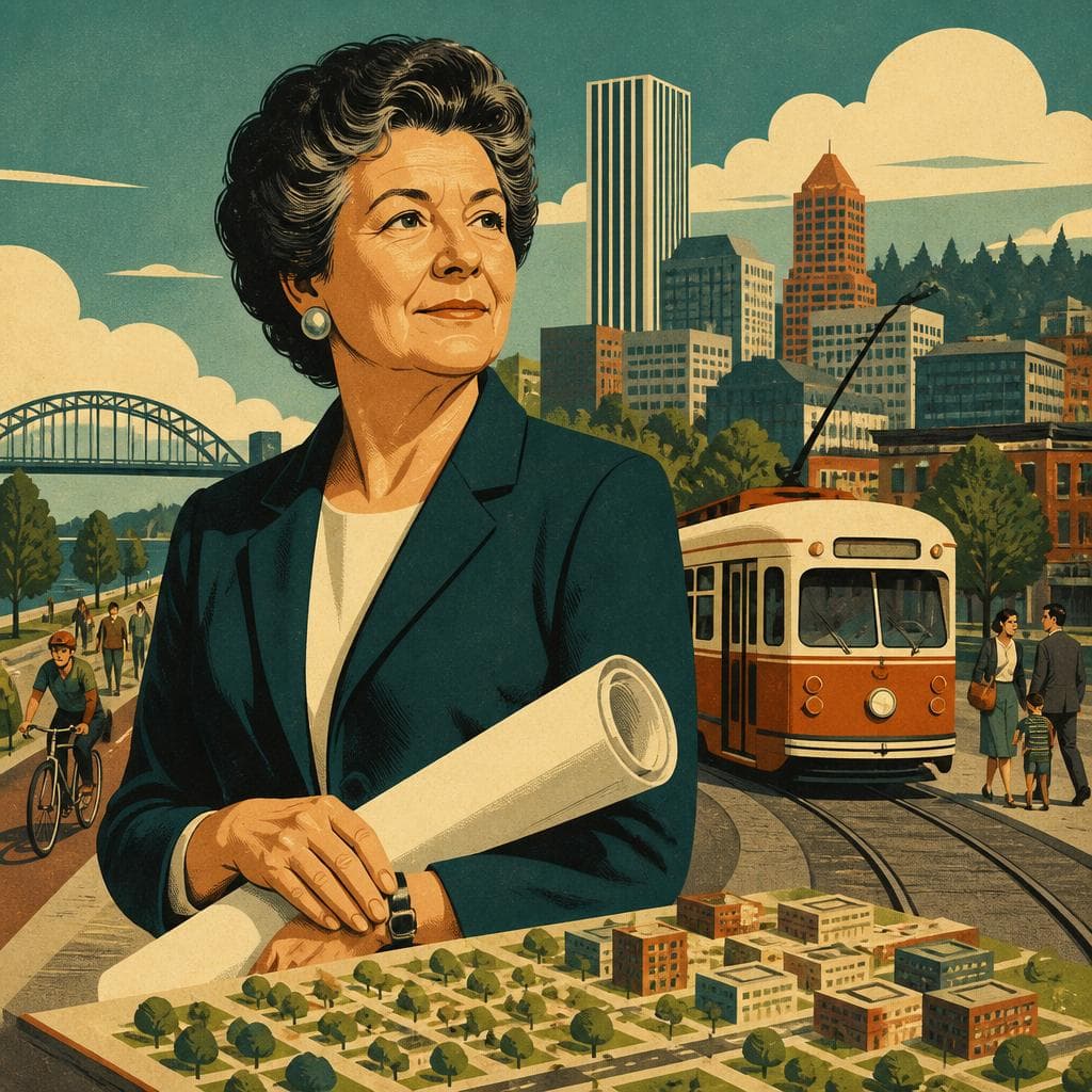 Cover art for Vera Katz and the Tracks of a New Portland