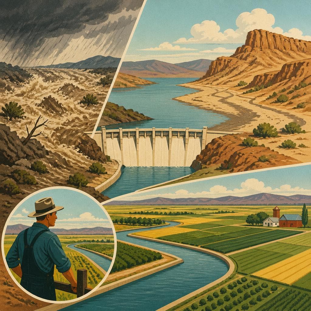 Cover art for How Elephant Butte Tamed a Restless Rio Grande