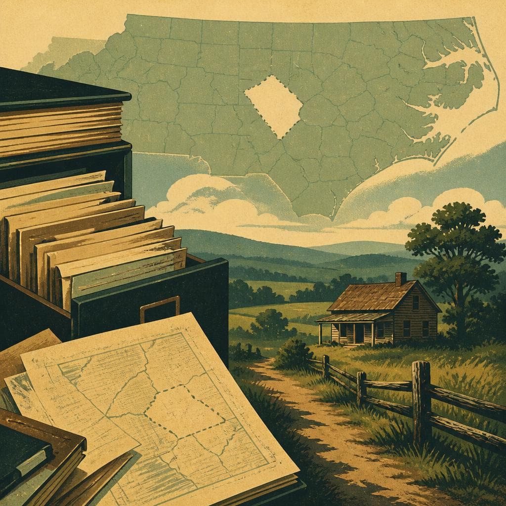 Cover art for North Carolina’s Ghost County