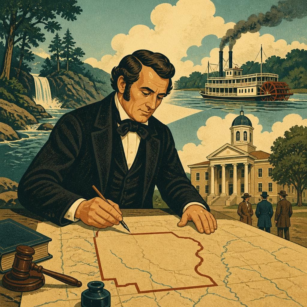 Cover art for How a Judge Became a County