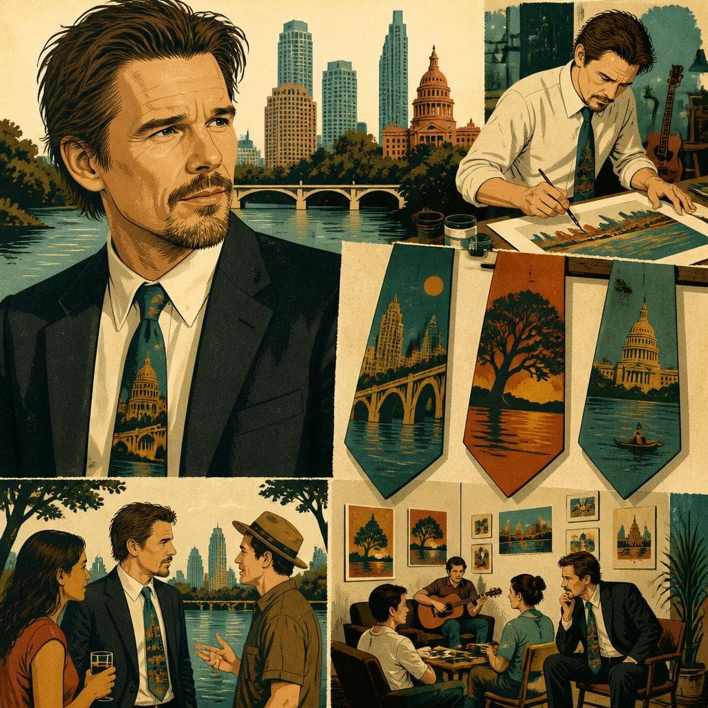 Cover art for Ethan Hawke and the Austin Creative Thread