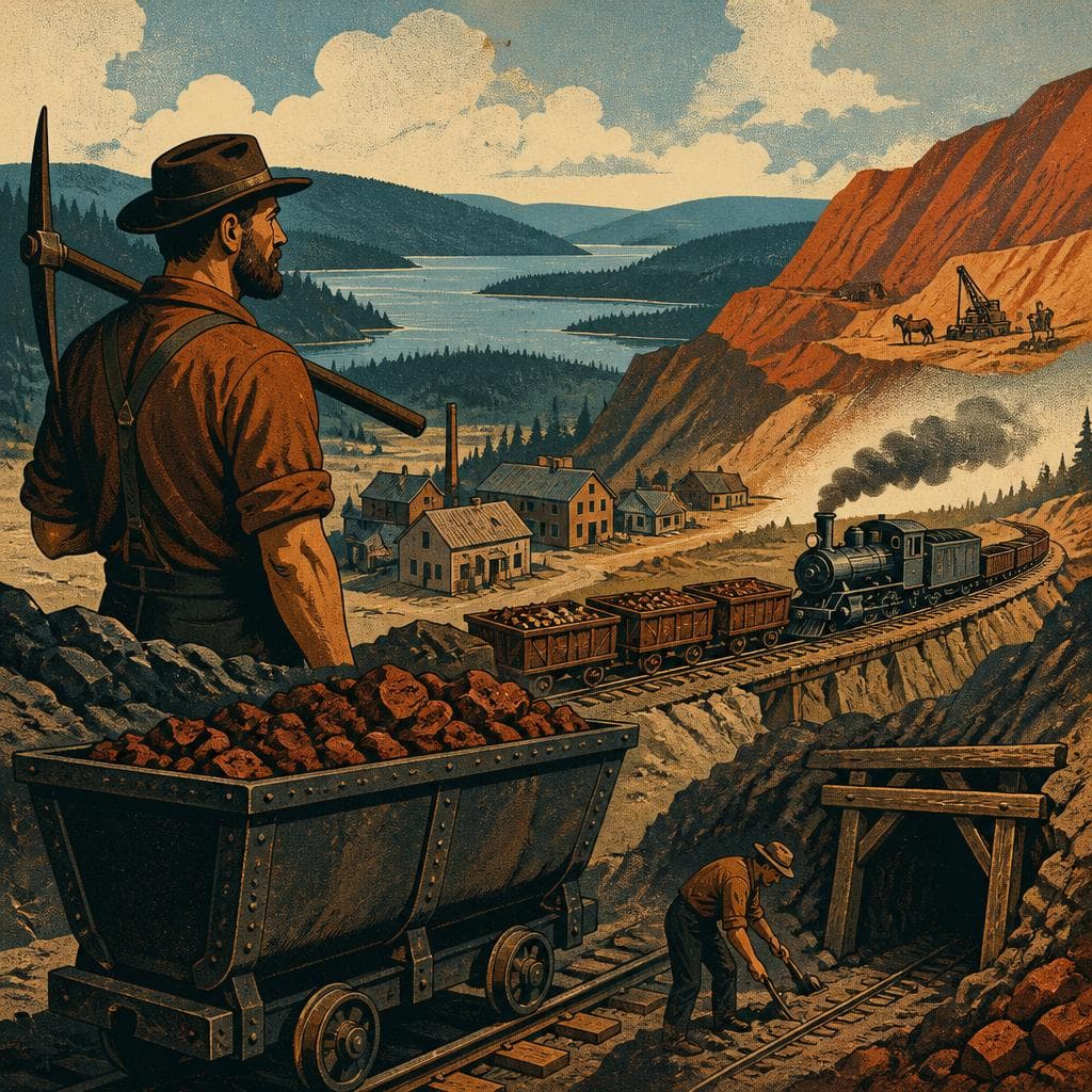 Cover art for When Iron Named a County