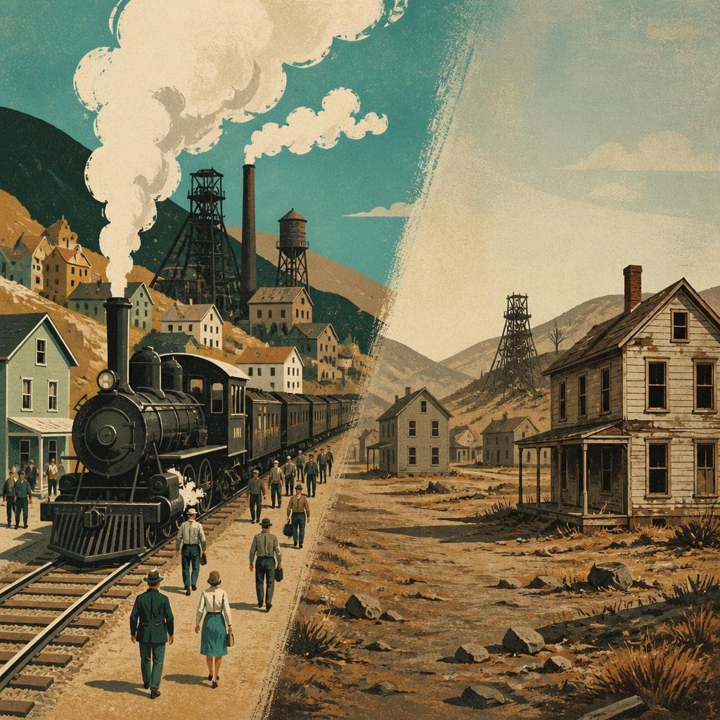 Cover art for When the Coal Ran Out at Cambria