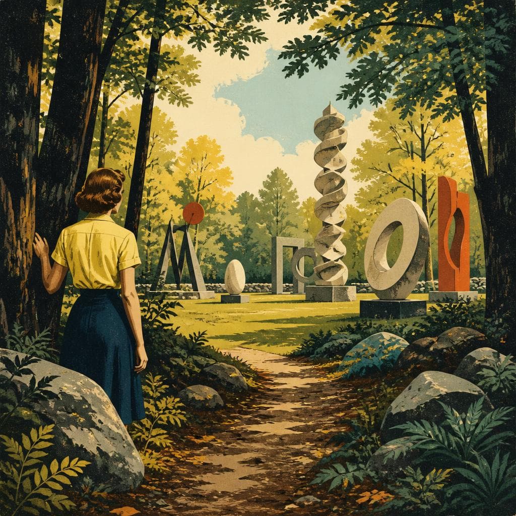 Cover art for Where the Woods Become a Gallery