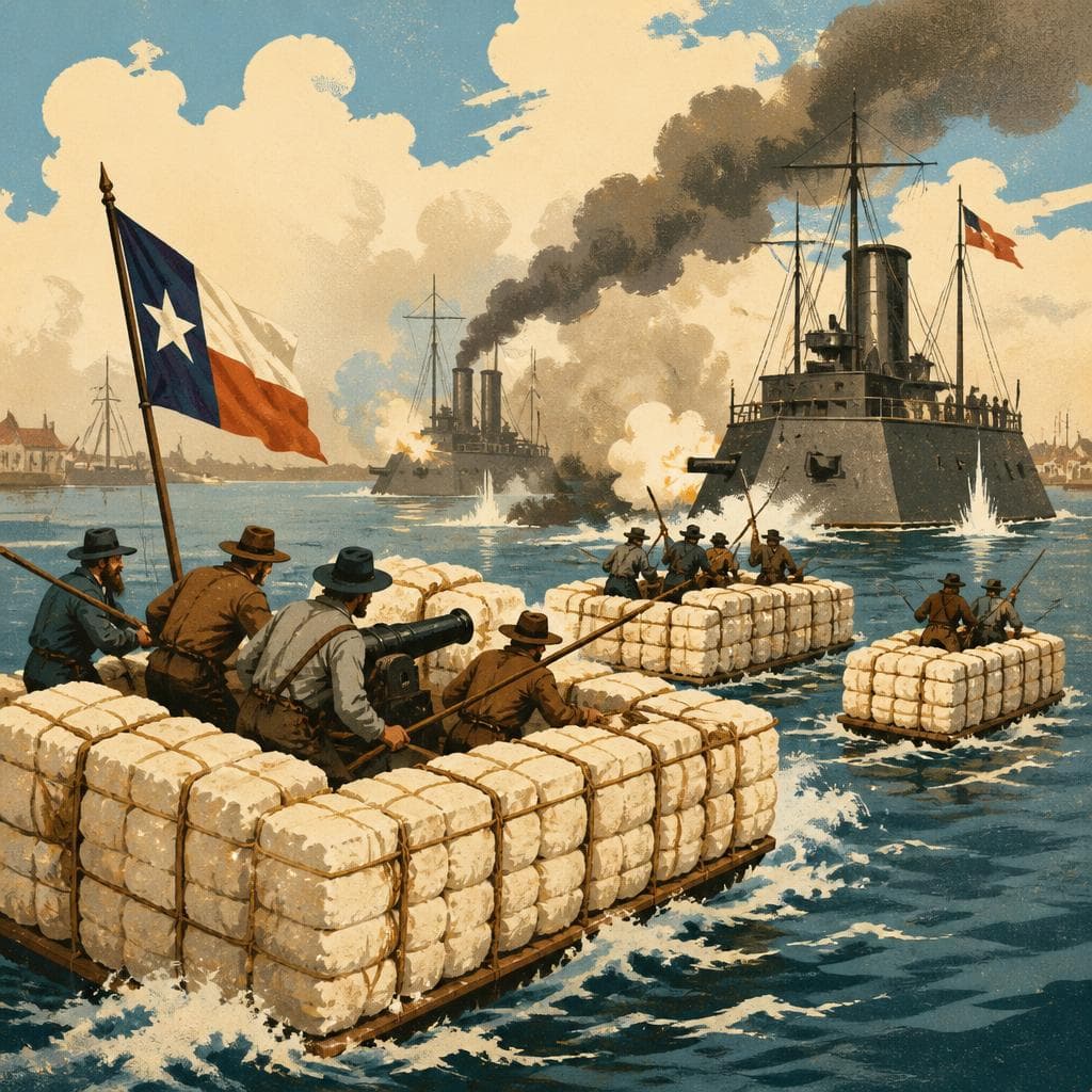 Cover art for Cotton Bales Against Gunboats