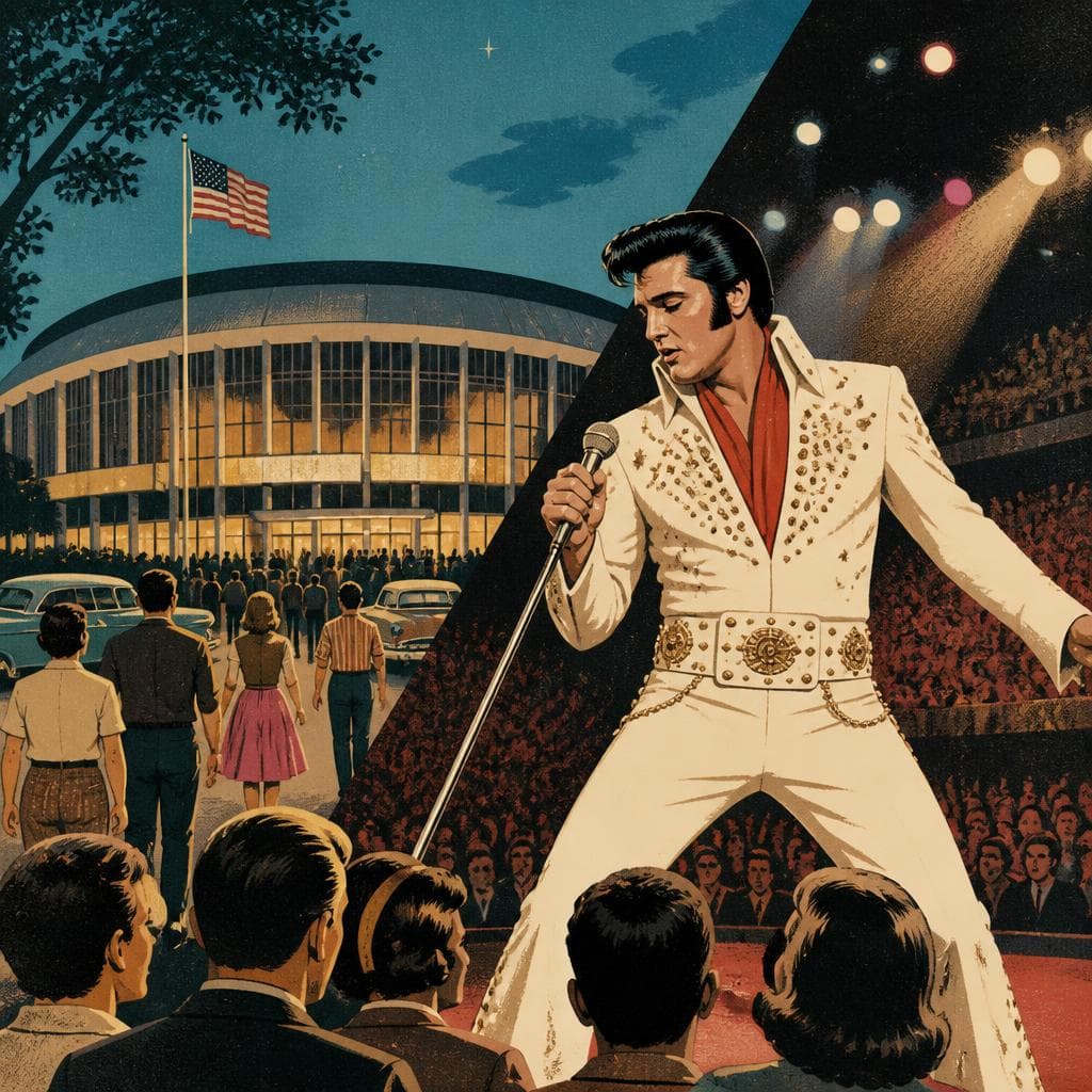 Cover art for Where Elvis Began the Last Tour
