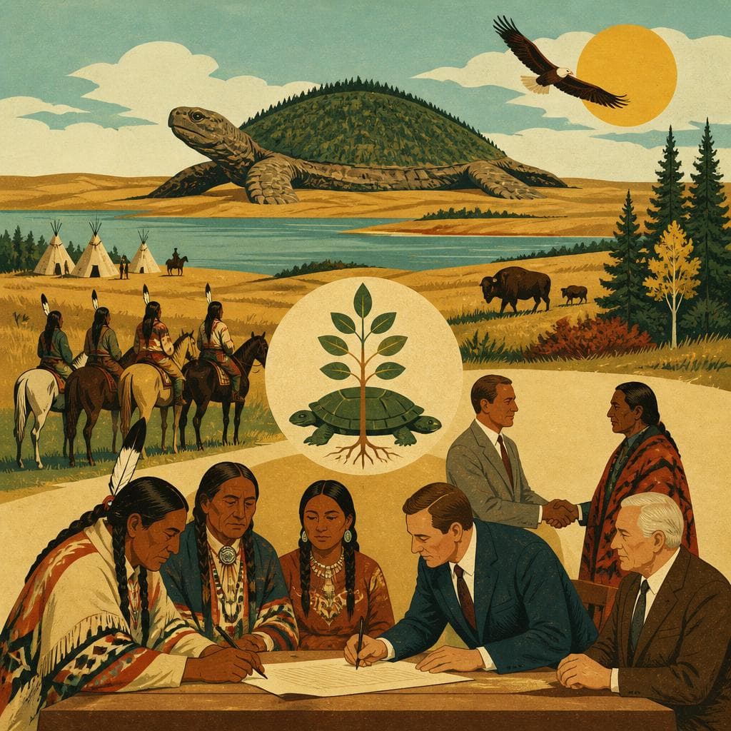 Cover art for Where Turtle Mountain Took Root