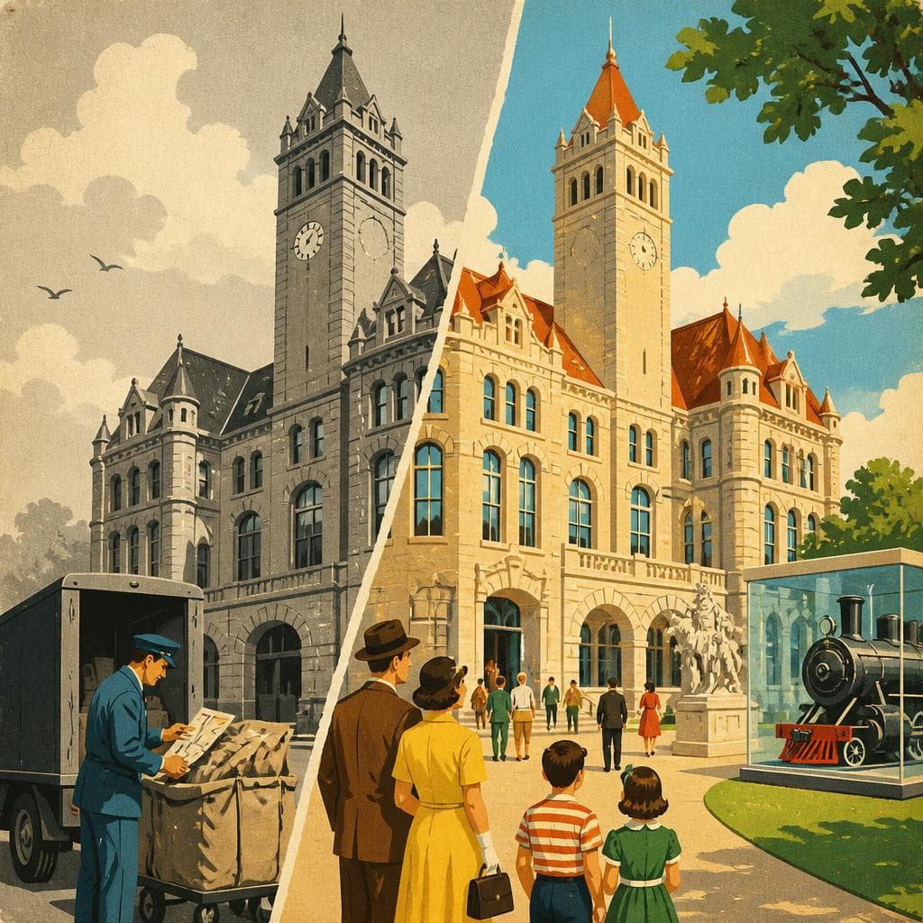 Cover art for When the Old Post Office Learned a New Job