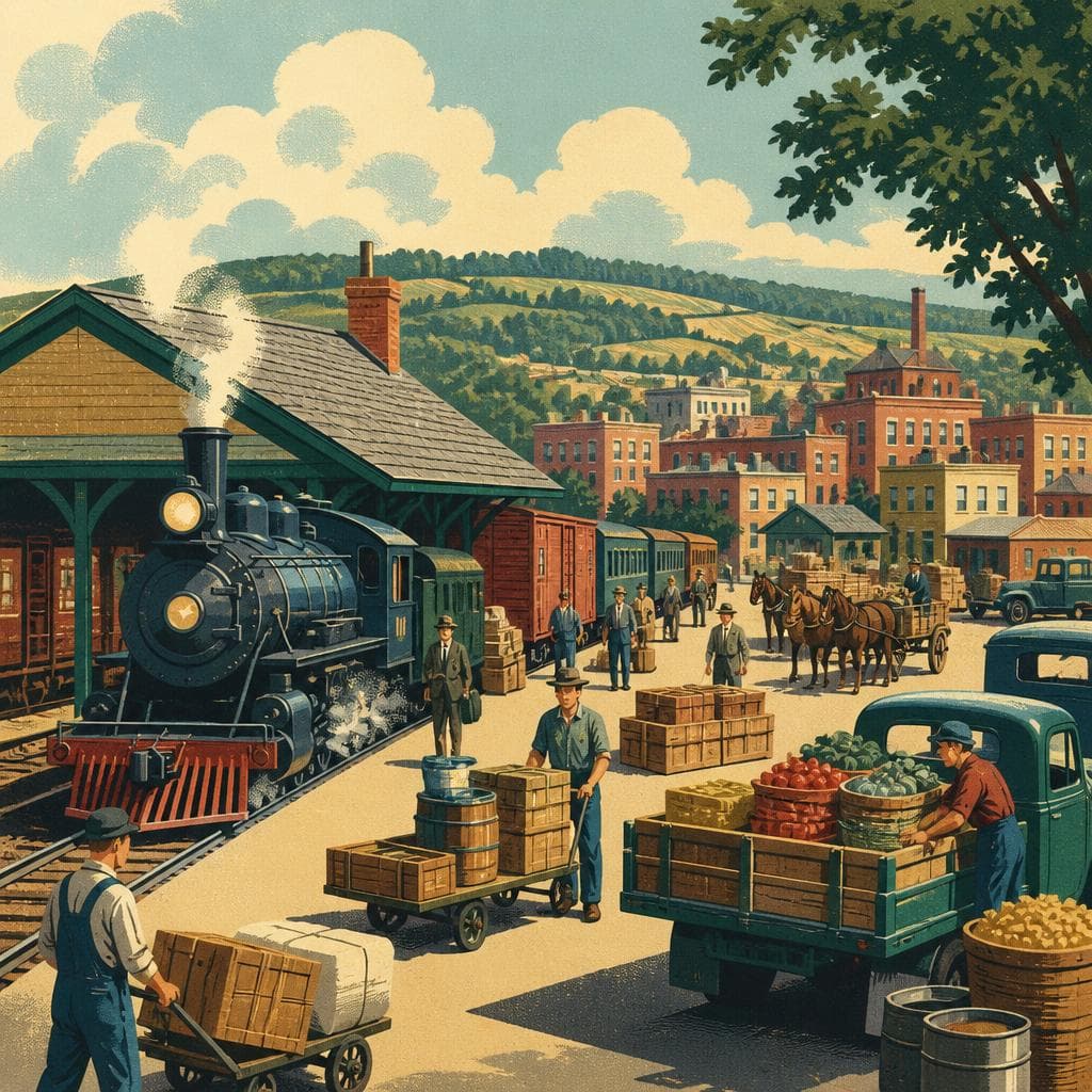 Cover art for When the Depot Was Malvern’s Front Door