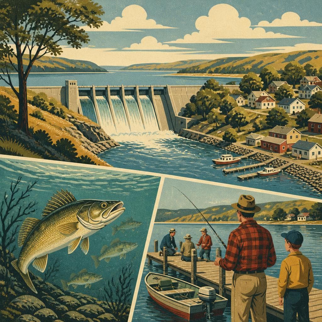 Cover art for How a Dam Put Walleye on the Chamberlain Map