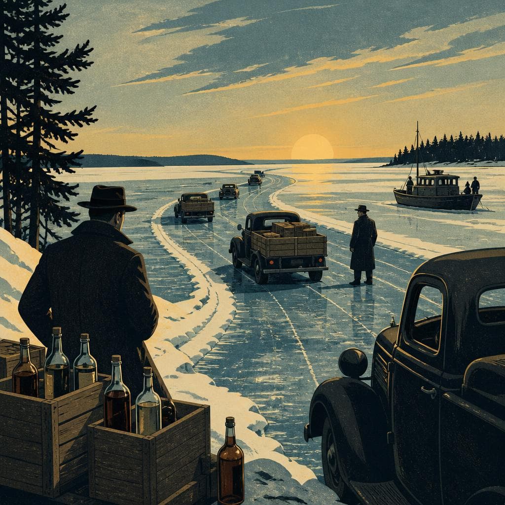 Cover art for Where the Ice Became a Border Road