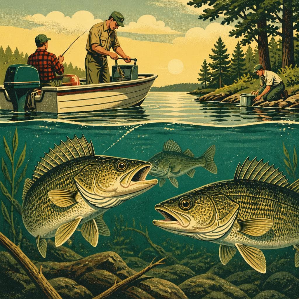 Cover art for Why Walleye Talk Never Sleeps at Lake Poinsett