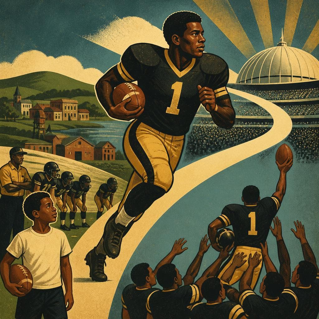 Cover art for From Warren to the End Zone