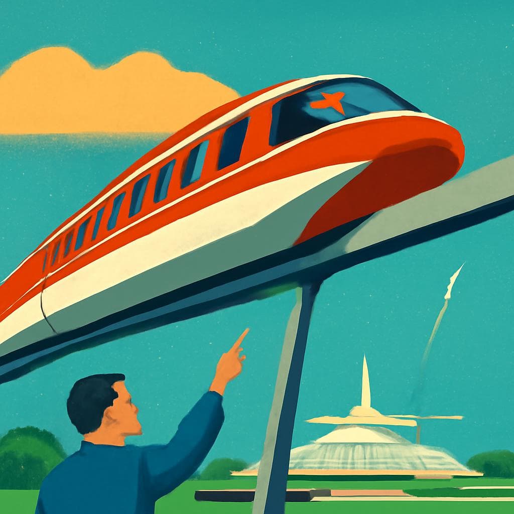 Cover art for When Walt Put Tomorrowland on One Beam