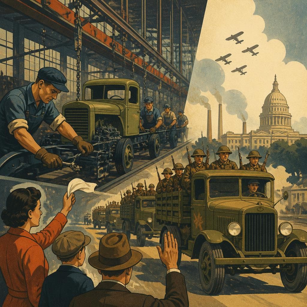 Cover art for When Lansing’s Assembly Lines Joined the War