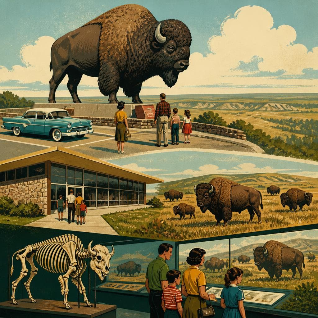 Cover art for From Giant Buffalo to Bison Memory