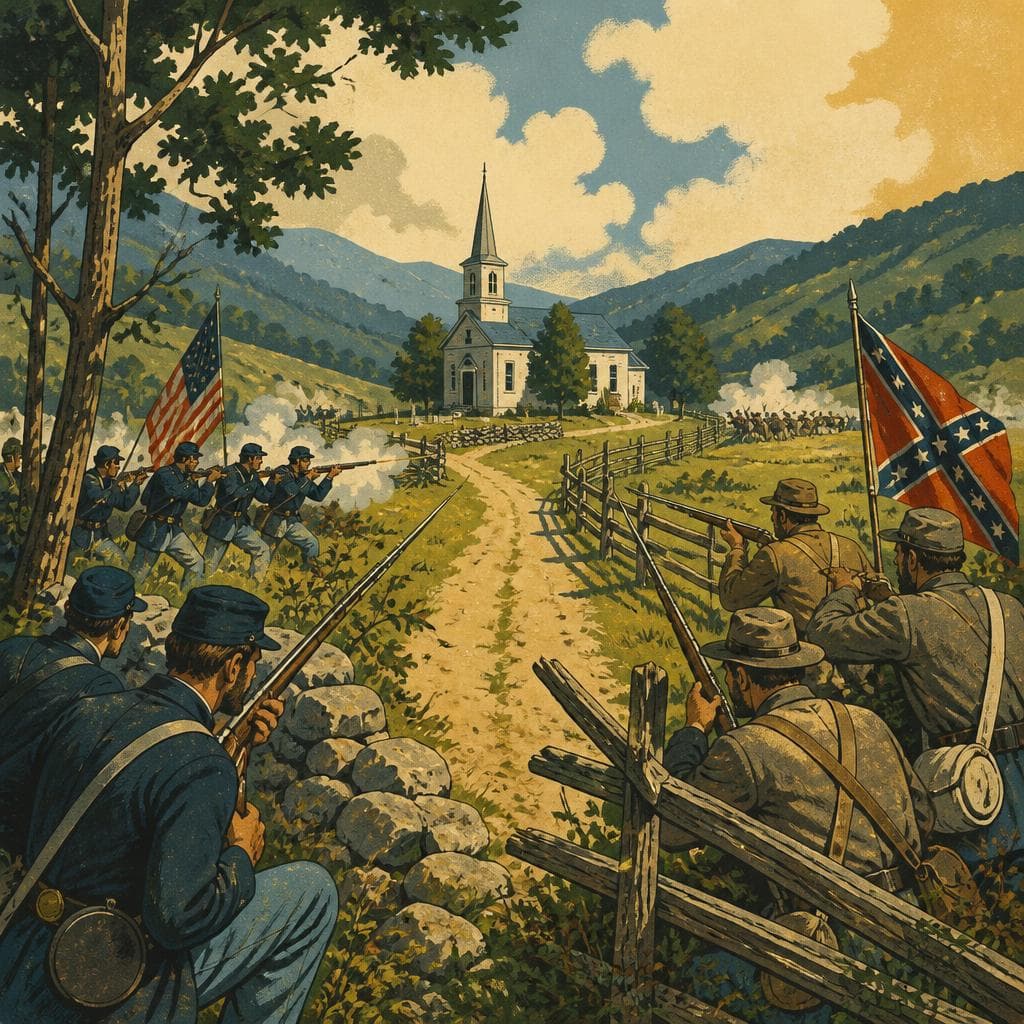 Cover art for Where a Church Road Turned Into a Battle Line