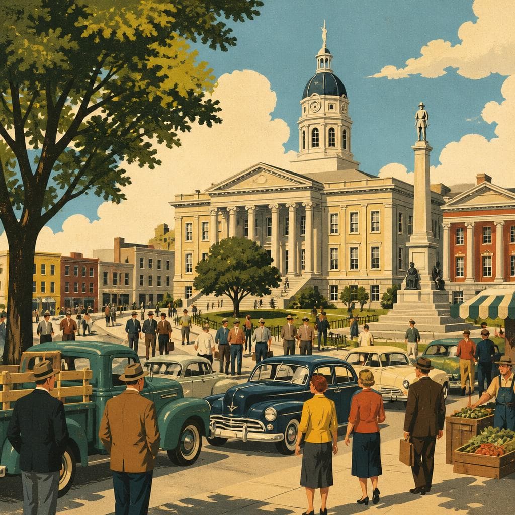 Cover art for Where the County Came to Town