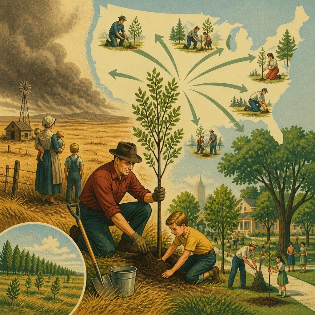 Cover art for How a Prairie Necessity Became Arbor Day
