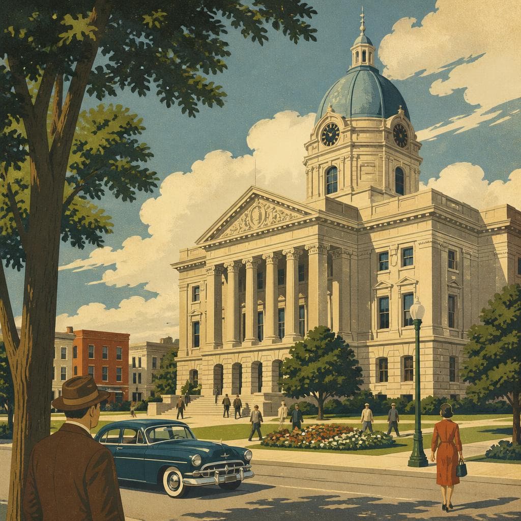 Cover art for When Peoria Built in Stone