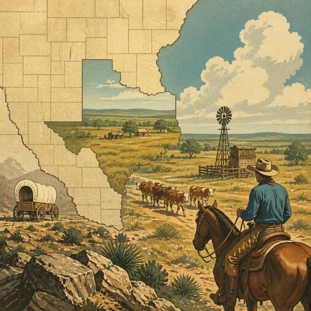 Cover art for A County on Paper, a Frontier in Reality
