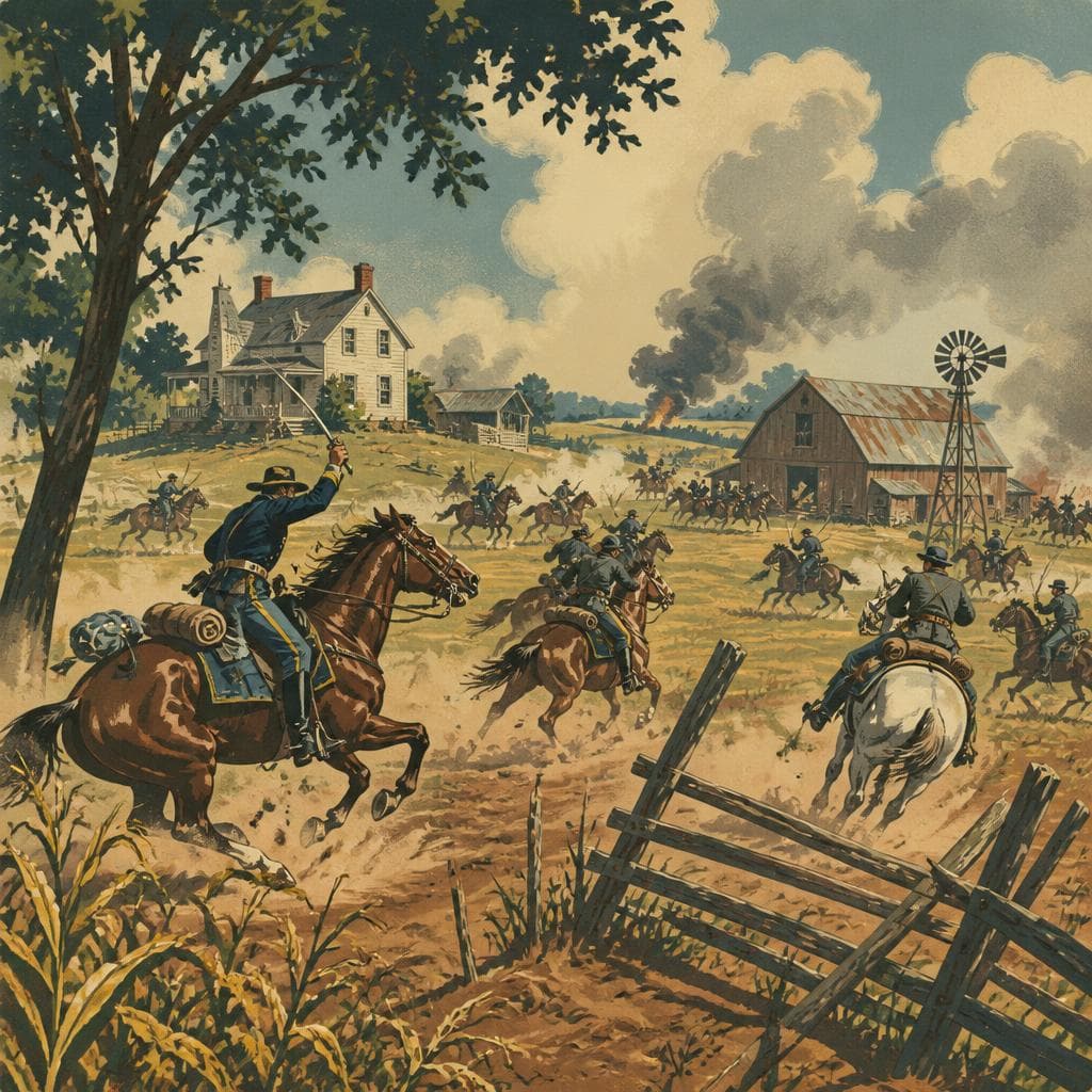 Cover art for Where a Farm Became a Cavalry Battlefield