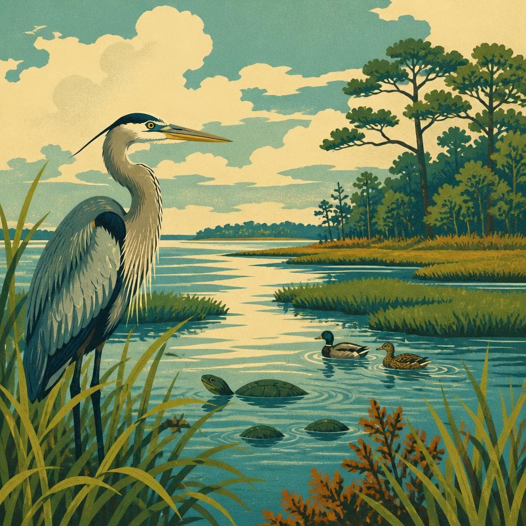 Cover art for Where the Marsh Keeps Watch