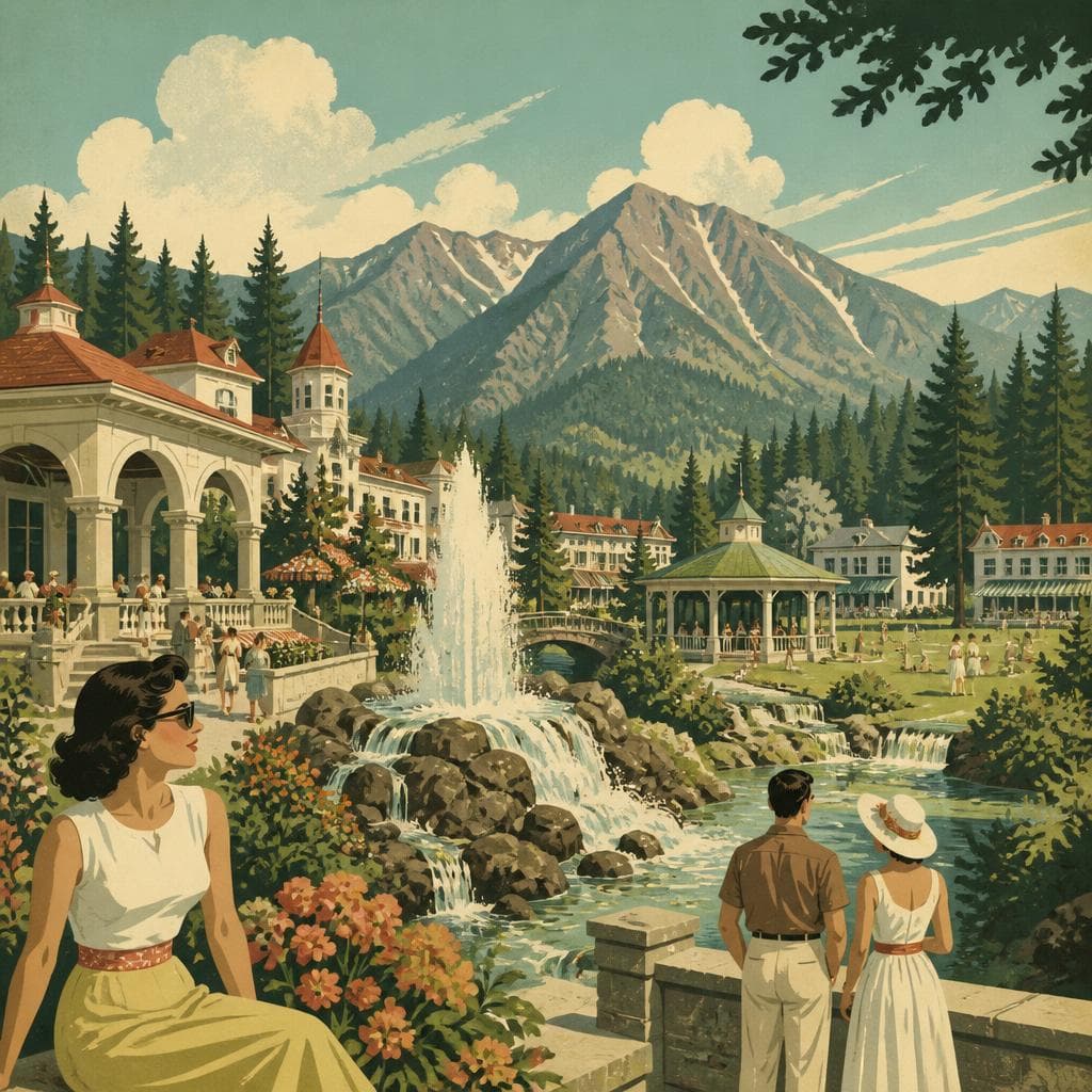 Cover art for Where a Mountain Spring Became a Summer World