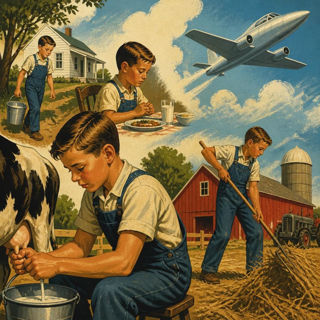 Cover art for Before the Flight, There Was Farm Work