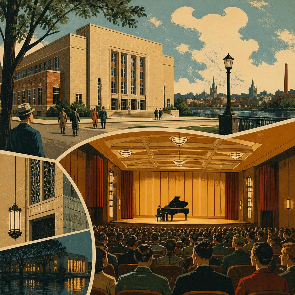 Cover art for A Hall Built for Work, Remembered for Sound