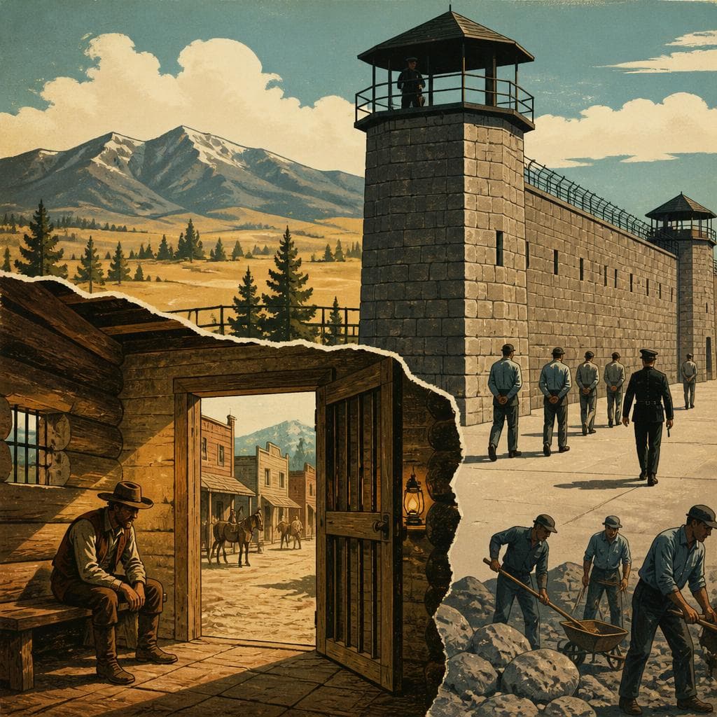 Cover art for Behind the Walls at Deer Lodge