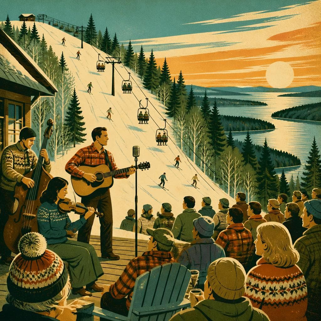 Cover art for Where the Ski Hill Sings